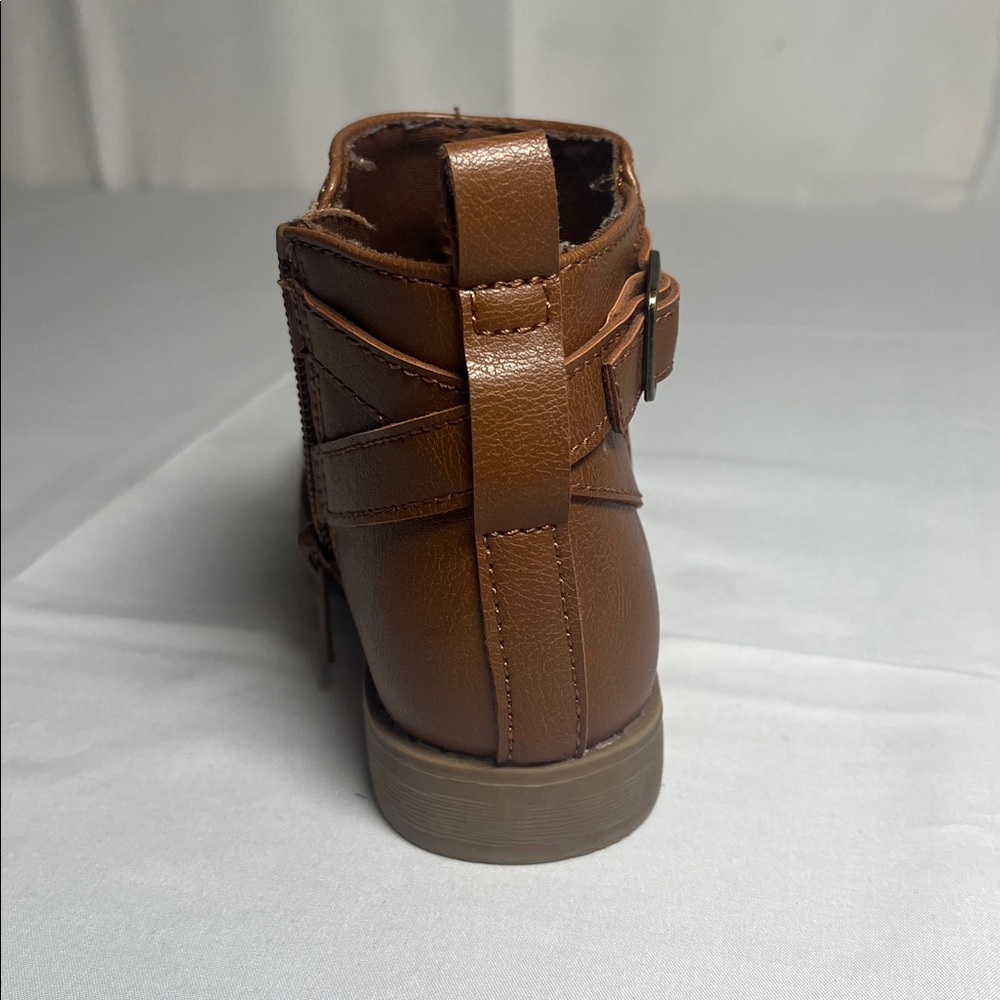 Old Navy “Golden Tan” Kids Ankle Boots - Picture 6 of 12
